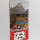 Norjaan autolla - Norjan matkailukarttta 1:1450000 - pikkukuva 1