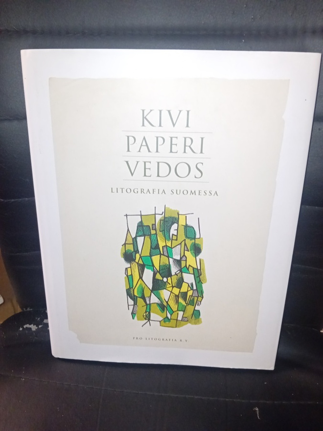 KIVI PAPERI VEDOS  - Litografia Suomessa  ( SIS POSTIKULU  )
