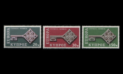 Kypros 307-9 ** Europa (1968)