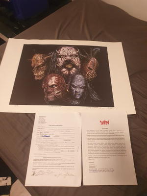Harvinainen Lordi Serigrafia Rare