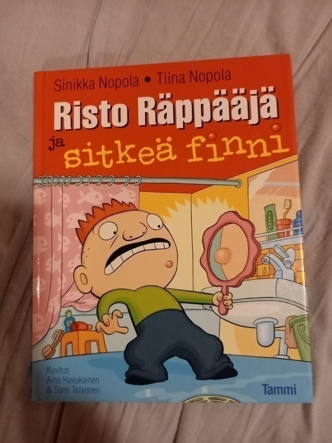 Risto Räppääjä ja sitkeä finni