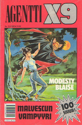Agentti X9 - 5/88 MODESTY BLAISE (1p)
