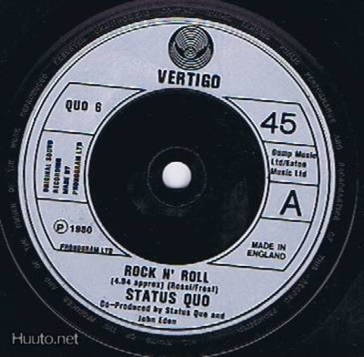 STATUS QUO rock n` roll EP -1980- .....orig. uk vertigo
