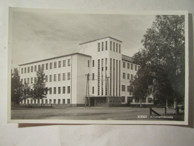 VANHA Postikortti Kemi 1950-l Alkup.Mallikappale