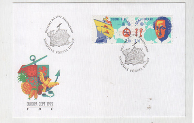 FDC 1992 Europa