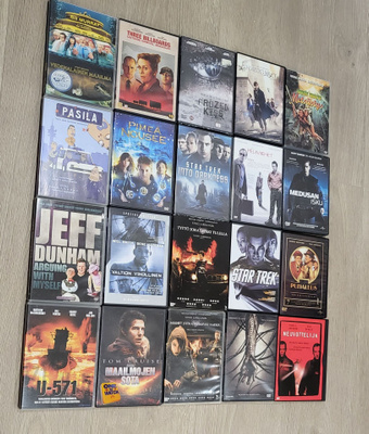 20 DVD elokuvaa