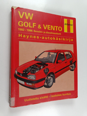 VW Golf & Vento 1992-1996 : korjausopas