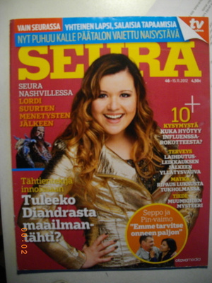 Seura lehti Nro 46/2012 (5.5)