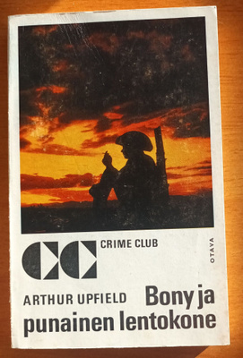 Arthur Upfield: Bony ja punainen lentokone, Otava 1969, 1.p.