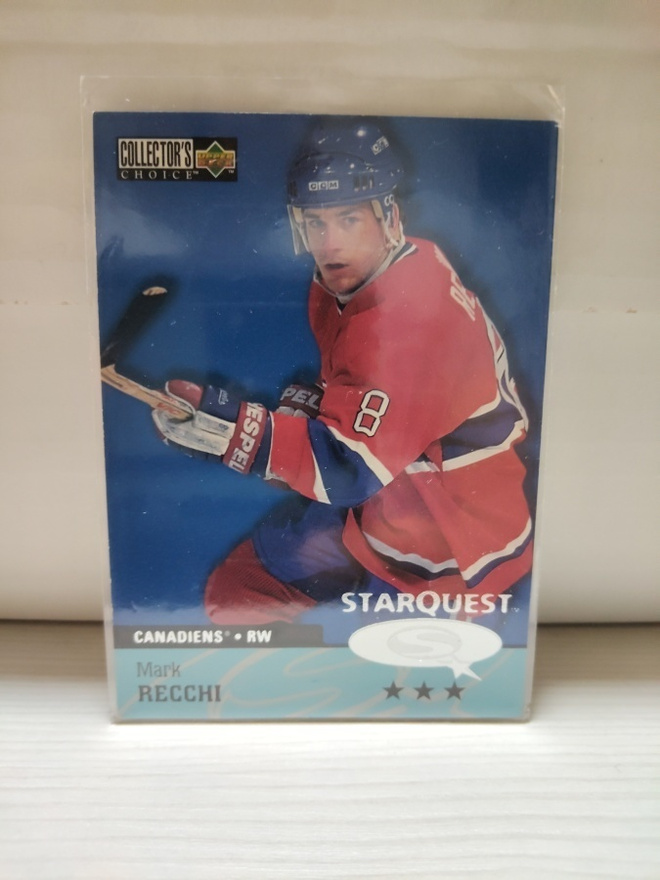 1997-98 Collector's Choice StarQuest #SQ75 Mark Recchi