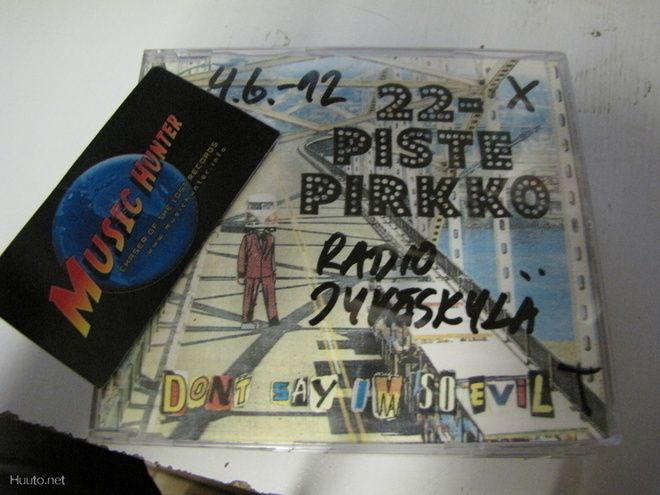22-PISTEPIRKKO DONT SAY IM SO EVIL CD SINGLE
