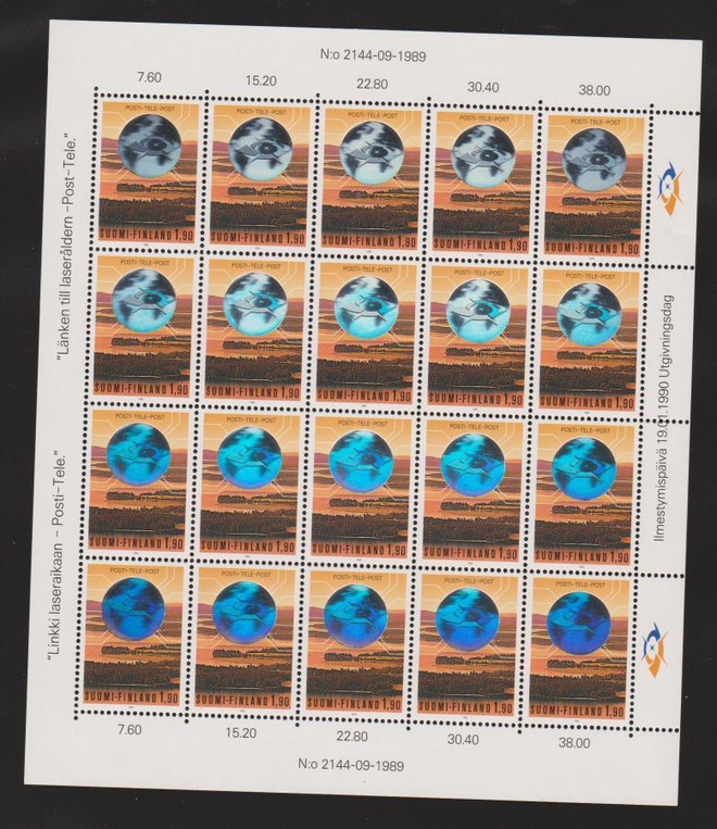 1990 PTL Liikelaitokseksi 1,90 mk arkki **