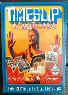 Timeslip - 70-luvun scifi-sarja, 4dvd boxi, rare!