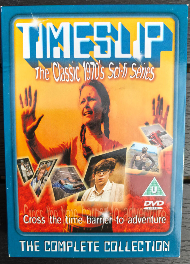 Timeslip - 70-luvun scifi-sarja, 4dvd boxi, rare!