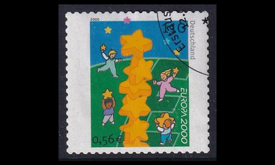 Saksa 2114 o Europa tarramerkki (2000)