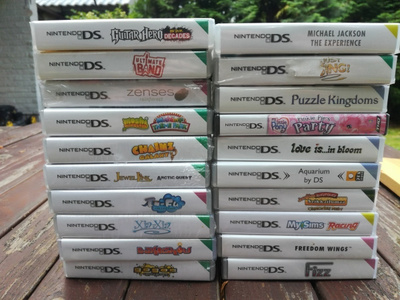 Nintendo DS pelit uusia muoveissaan. 3+ tai sallittu. ALE!