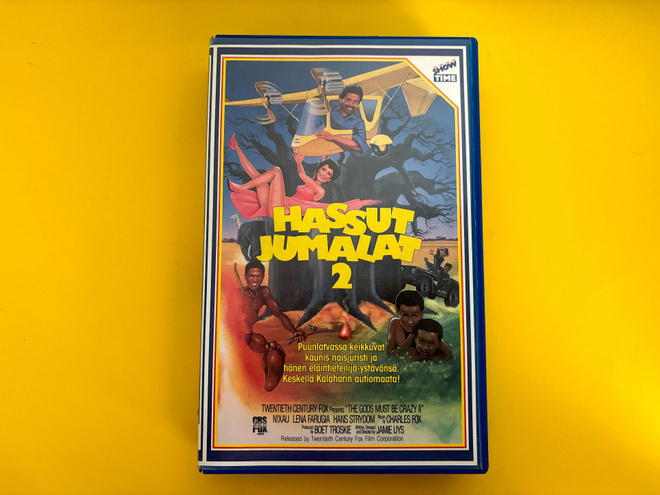 Hassut jumalat 2 - The Gods Must be crazy VHS