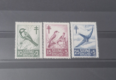 1952 TUBERKULOOSI SARJA *, LAPE 413, 414 JA 415