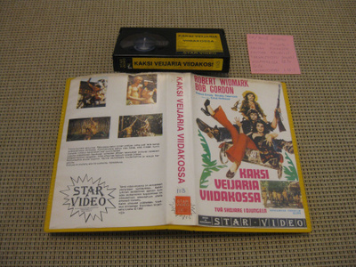 Kaksi Veijaria Viidakossa-Beta (FIx, Star Video, 1974)