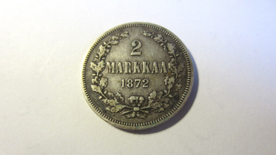 2 markkaa 1872