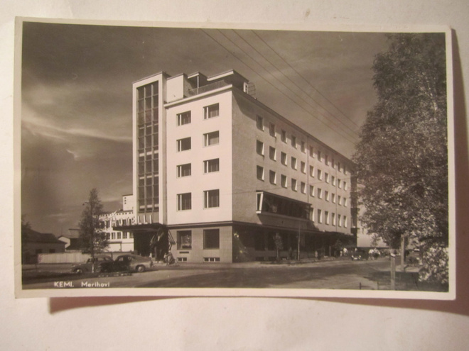 VANHA Postikortti Kemi 1950-l Alkup.Mallikappale