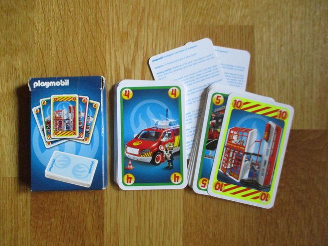 playmobil playing cards ENG/GER FRE/SPA ITA/GRE DUT/POR sään