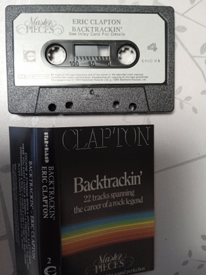 C- KASETTI: ERIC CLAPTON : BACKTRACKIN 2