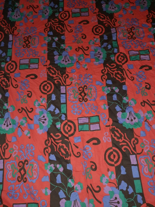 Retro trikoo neulos 270x117cm
