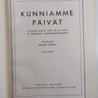 Toivo Rautavaara ym. : Kunniamme päivät : Suomen sota 193... - pikkukuva 3