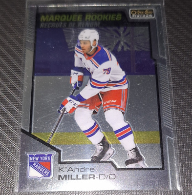 20-21 UD Opee Chee Platinum Hockey Marquee Rookies 195 K’And
