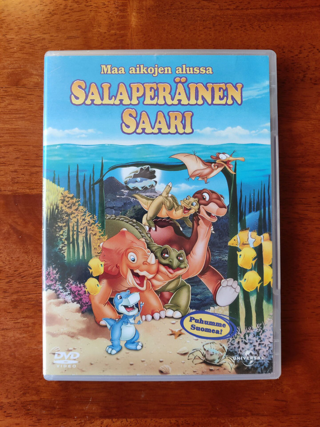 Maa aikojen alussa V - Salaperäinen saari - DVD