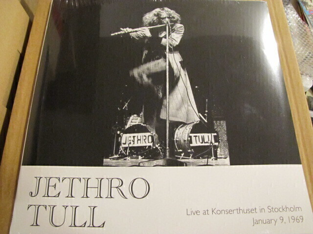 Jethro Tull Live at Konserthuset Stockholm lp muoveissa EU