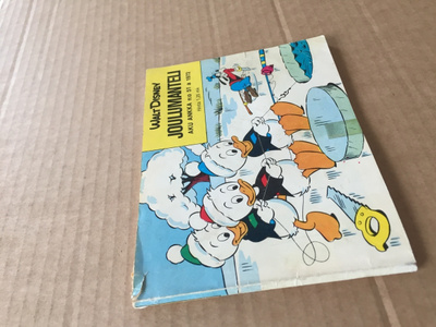 DISNEY AKU JOULUMANTELI 51a/1972