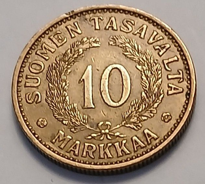 10 markka vuodelta 1939,