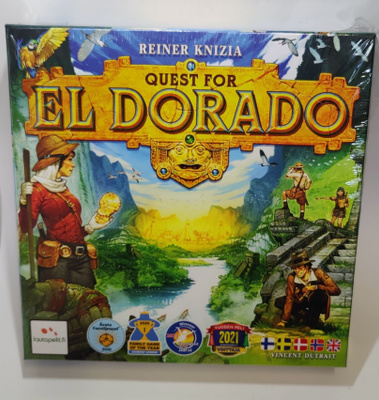 Quest for El Dorado lautapeli ( uusi )