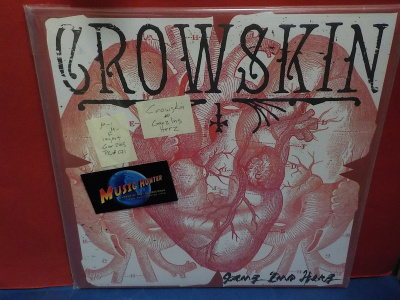 Crowskin - Ganz Ins Herz M-/M- LP