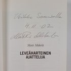Matti Mäkelä : Leveäharteinen ajattelija (signeerattu, te... - pikkukuva 3