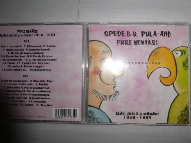 Spede & G. Pula-aho - Pure nenääs! 2CD