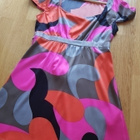 Vero Moda kuosillinen Satiinimekko / Mekko / Tunika - koko M - pikkukuva 4
