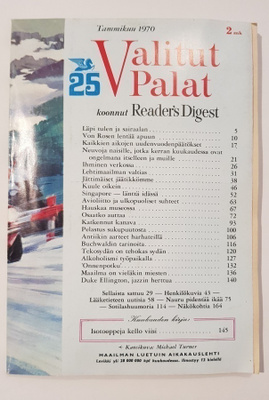 Valitut Palat – tammikuu 1970