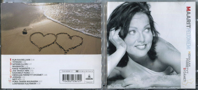 MAARIT PELTONIEMI . CD-LEVY . HIEKKAAN PIIRRETYT SYDÄMET