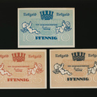 Saksa Notgeld 10, 25, 50 Pfg, Steinhed 1920 VF - pikkukuva 2