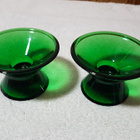 Kartio kynttilänjalka vihreä Iittala x 2 kpl. vihreä - pikkukuva 1