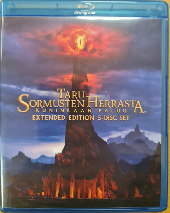 Taru sormusten herrasta - Kuninkaan paluu Extended Blu-ray