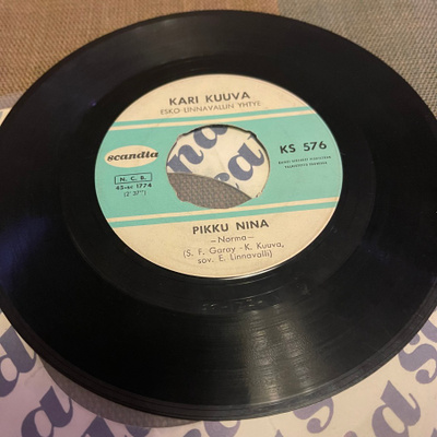KARI KUUVA: Pikku Nina * Kitarain * FIN 1965