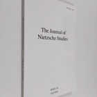 The Journal of Nietzsche studies - issue 20, Fall 2000 - pikkukuva 1