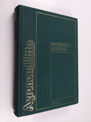 Agronomiliiton matrikkeli 1990