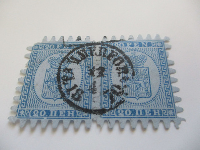 1866 20 pari -xx hyväl Tampere leimaus - 1870