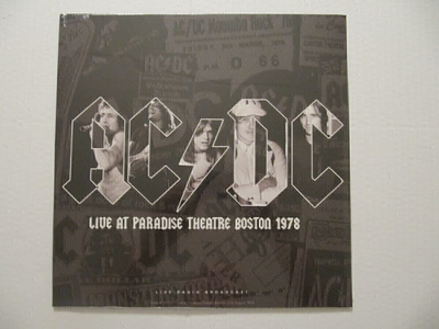 AC/DC Live At Paradise Theatre Boston 1978 LP