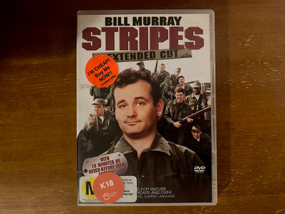 Stripes Natsat DVD
